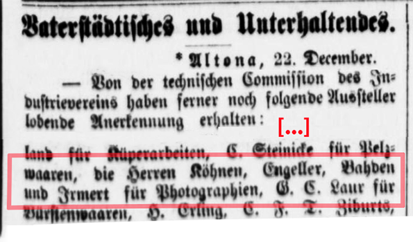 Altonaer Nachrichten vom 23.12.1876