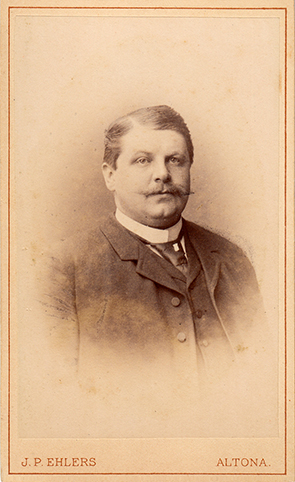 Altona - Ehlers - CDV Herrenportrait - recte