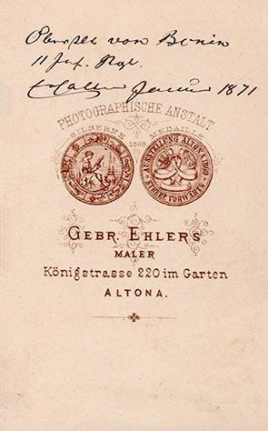 110105 - Altona Ehlers, Gebrder Cdv 12 - verso - klein