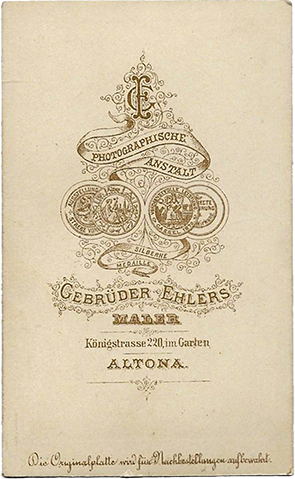 110105 - CDV - Altona - Ehlers - Puppenwagen - verso - klein