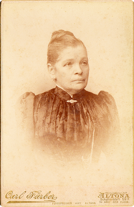 CAB Altona Frber - Frauenportrait - recte