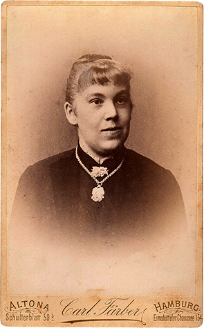 CDV Altona Frber Frauenbildnis recte