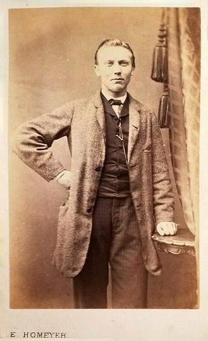 Altona CDV Homeyer - Herrenportrait recte