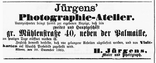Altonaer Nachrichten vom 17. 12. 1865