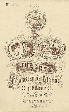 CDv Jrgens - Frauenbildnis - verso
