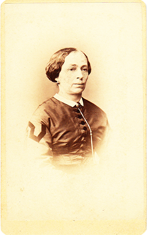 CDV Altona Jrgens Damenbrustbild recte