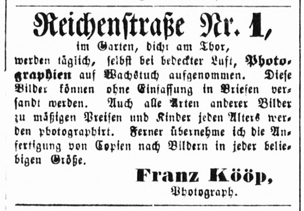 Altonaer Nachrichten vom 05. 08. 1860