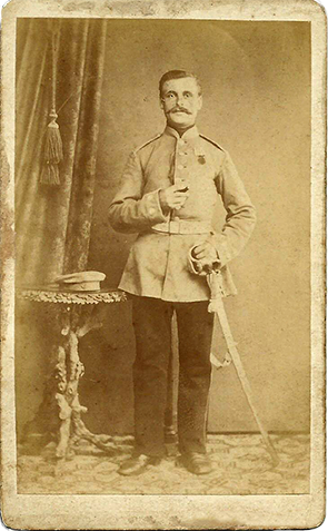 CDV - Herrenportrait - Kross - recte