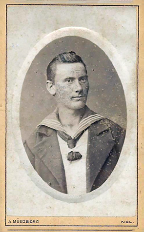 CDV Mnzeberg - Herrenbrustbild - recte
