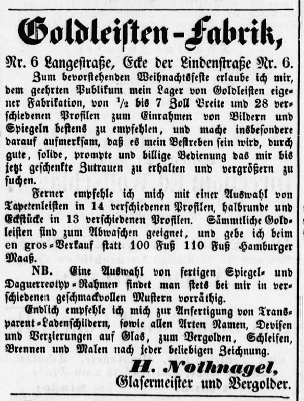 Altonaer Nachrichten vom 16. 12. 1852