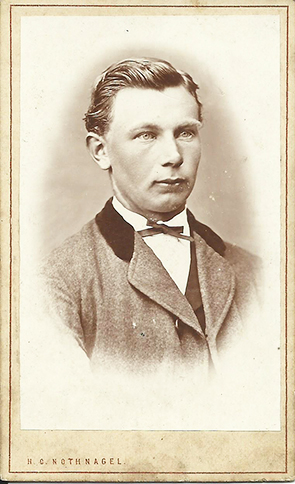 CDV Nothnagel - Herrenportrait - recte