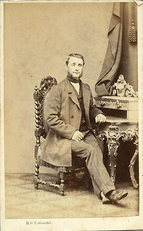CDV Nothnagel - Herr am Sekretr - recte