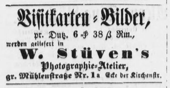 Altonaer Nachrichten vom 02. 11. 1860