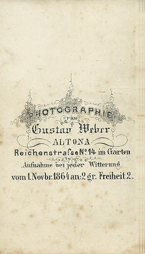 Atelier Weber Herrenbildnis - Revers