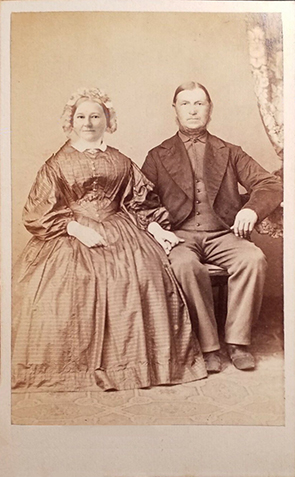 CDV Altona Wullenweber-Reich Paar recte