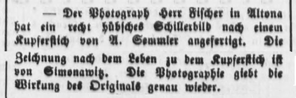 Altonaer Nachrichten vom 08. 11. 1859