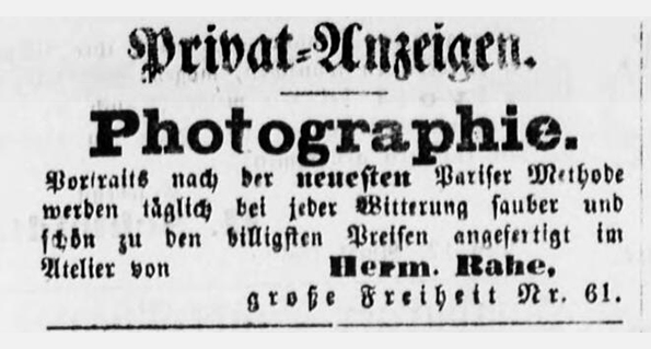 Altonaer Nachrichten vom 18. 04. 1860
