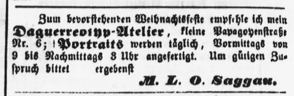 Altonaer Nachrichten vom 25. 11. 1855