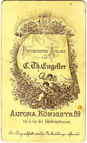 Engeller - Mutter und Kind-Bildnis verso