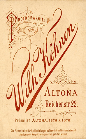 Altona - CDV - Koehnen - Zwei Kinder - verso