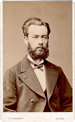 CDV Altona Markert - Bärtiger Herr recte