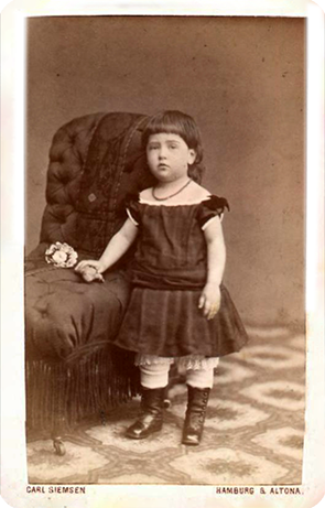 CDV Siemsen Kinderbildnis - recte