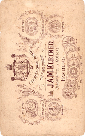 110144 - Altona - CDV Siemsen-Nachfolger - verso