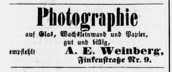 Altonaer Nachrichten vom 26. 08. 1860