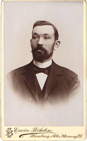 CDV Altona Boehden - Mnnerbrustbild - recte