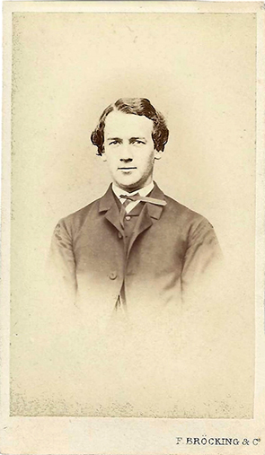 Brcking - Hamburg: CDV Herrenportrt recte