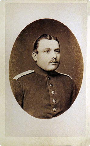 Apenrade Broecking - Militr Vignetten-CDV recte