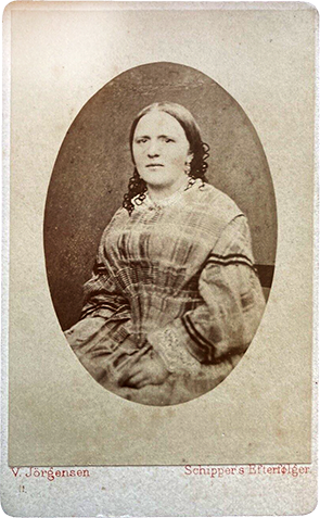 Apenrade CDV Jrgensen - Frau Vignette - recte
