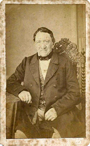 CDV Hellberg - Herrenportrait - recte