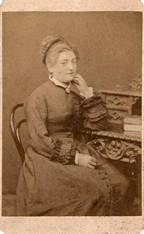 CDV - Gbel - Frauenportrait - recte