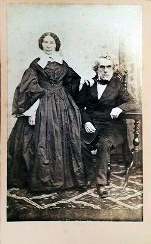 CDV Bad Segeberg - Paarbildnis recte