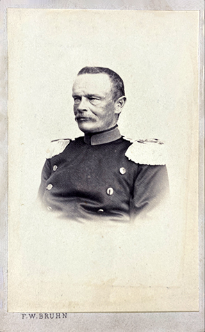 CDV Bad Segeberg - Oberstleutnand von Stahr recte