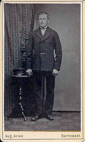 CDV Arwe: Herrenganzbild - recte