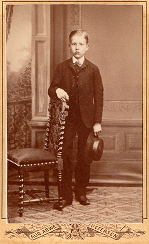 CDV Barmstedt - Arwe - Jungenportrait - recte