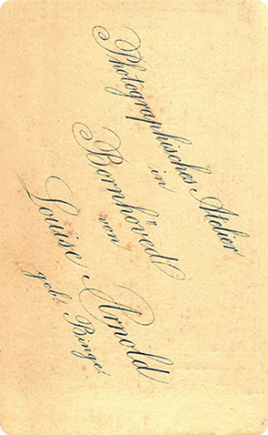 119761 - CDV - Bornhoeved - Arnold- Mdchen mit Trompete - verso - klein