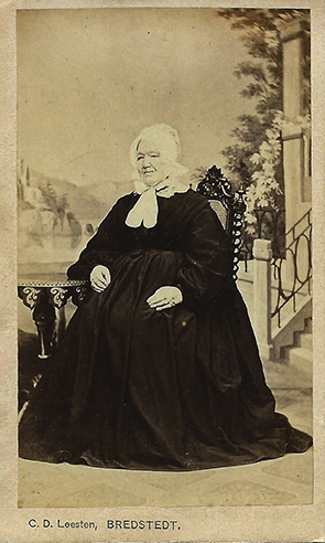 CDV Leesten: Frauenbildnis - recte