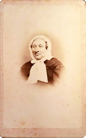 CDV Broager Lerche Damenportrait recte