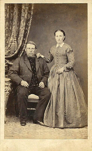 CDV Nissen Deetzbll - Paarbildnis - recte