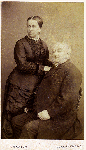 CDV Eckernfrde Baasch F. - Paarportrait - recte