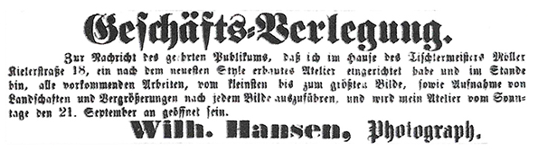 Eckernfrde - Hansen Annonce_1879 klein