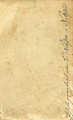 CDV Eckernfrder Nissen Paarportrt verso