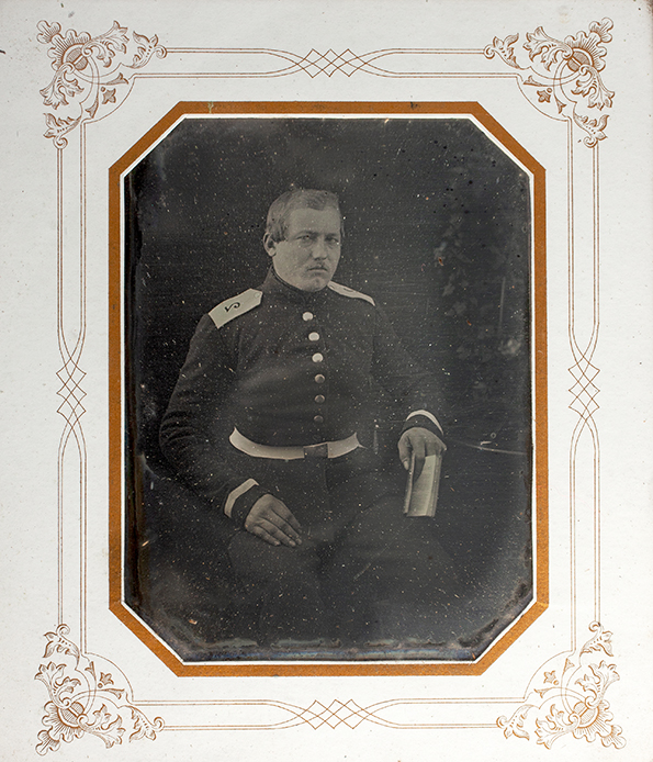 Elmshorn - Bracklow - Mann - Daguerreotyp-Portrait - klein