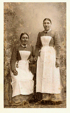 111504 - CDV - Pritzkow - Zimmermdchen - recte - klein