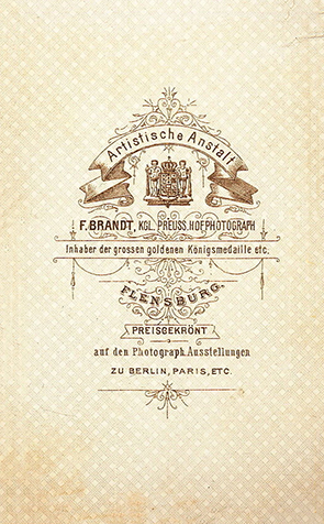 Flensburg - Brandt - Kind im Pelz - verso