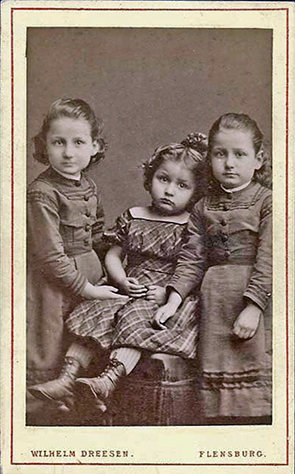 120103 - CDV - Flensburg Dreesen - Geschwister - recte - klein