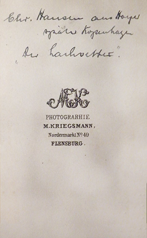Flensburg - Kriegsmann - Militr - Verso